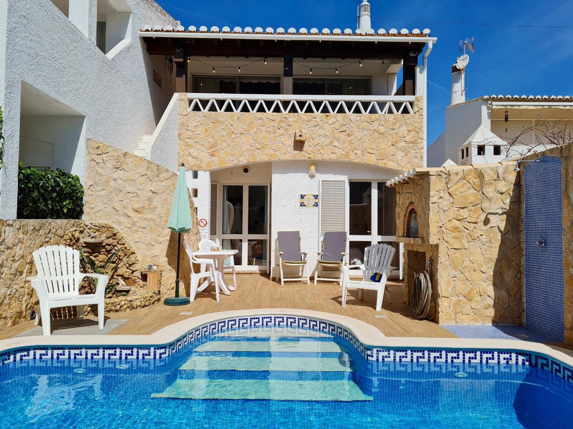 Refugio Do Caranguejo - Praia Da Luz - Wifi, Private Pool & Bbq Villa Exterior photo